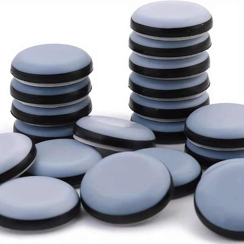 12Pcs Heavy Duty Floor Sliders - Easily Move Furniture & Carpets with 20Mm/0.79In Feet Gliders!
