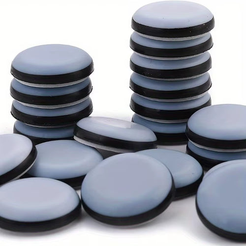 12Pcs Heavy Duty Floor Sliders - Easily Move Furniture & Carpets with 20Mm/0.79In Feet Gliders!