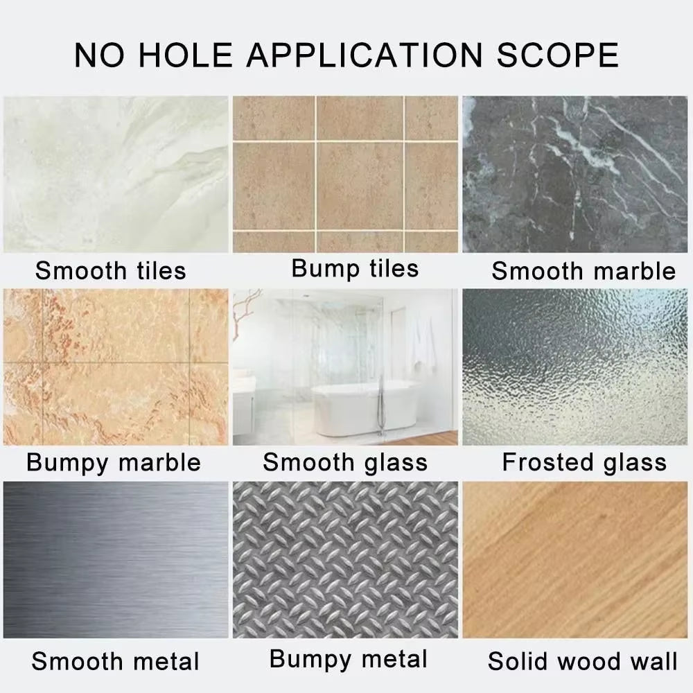 1PC Punch Free Shaving Razor Holder Men Shaving Shaver Storage Hook Wall Shelf Bathroom Razor Rack Wall Kitchen Accessories