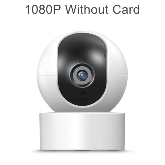2MP 1080P Tuya IP WiFi Camera with Two-Way Audio, Night Vision, and Smart Life App – Indoor Security & Baby Monitor