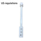  New Electrical Outlet Extender Plug Wall Outlet Extender Extendable Wall Socket Rotatable Folding Portable Power Socket