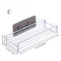 Punch-Free Kitchen Cabinet Storage Rack | Wall-Mounted Iron & Plastic Wrap Organizer for Cabinets, Bathroom & Refrigerator