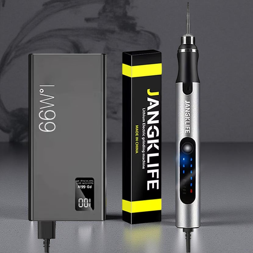 USB Cordless Rotary Tool Kit – Mini Wireless Engraving Drill for Wood, Metal, Glass, Jewelry DIY Projects