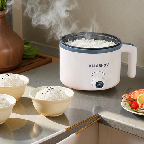 1.7L Electric Rice Cooker Single Double Layer 220V Multi Cooker Non-Stick Smart Mechanical Multicooker Steamed Rice Pot for Home