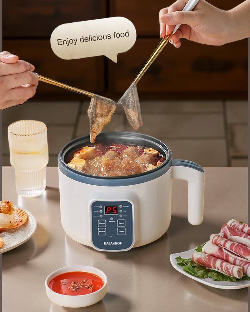 1.7L Electric Rice Cooker Single Double Layer 220V Multi Cooker Non-Stick Smart Mechanical Multicooker Steamed Rice Pot for Home