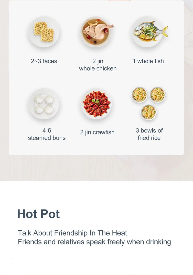 1.7L Electric Rice Cooker Single Double Layer 220V Multi Cooker Non-Stick Smart Mechanical Multicooker Steamed Rice Pot for Home