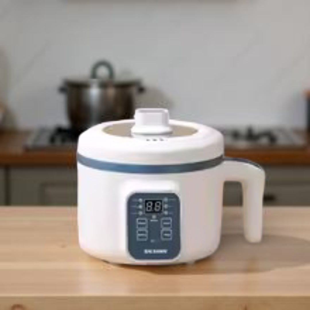 1.7L Electric Rice Cooker Single Double Layer 220V Multi Cooker Non-Stick Smart Mechanical Multicooker Steamed Rice Pot for Home