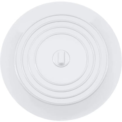 6 Inches Large Silicone Drain Plug Hair Stopper Flat Suction Cover Tub Stopper Leakage-Proof Drain Cover Bathroom Accessories