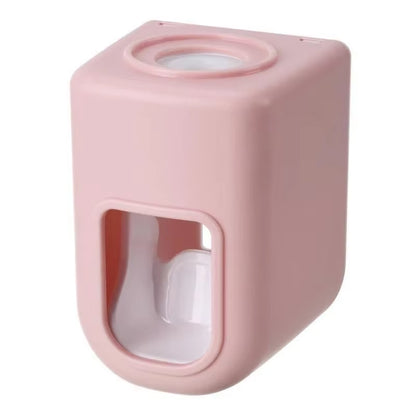 New Waterproof Automatic Toothpaste Dispenser Wall Mount Toothpaste Squeezer Toothpaste Holder Bathroom Tools Accessories